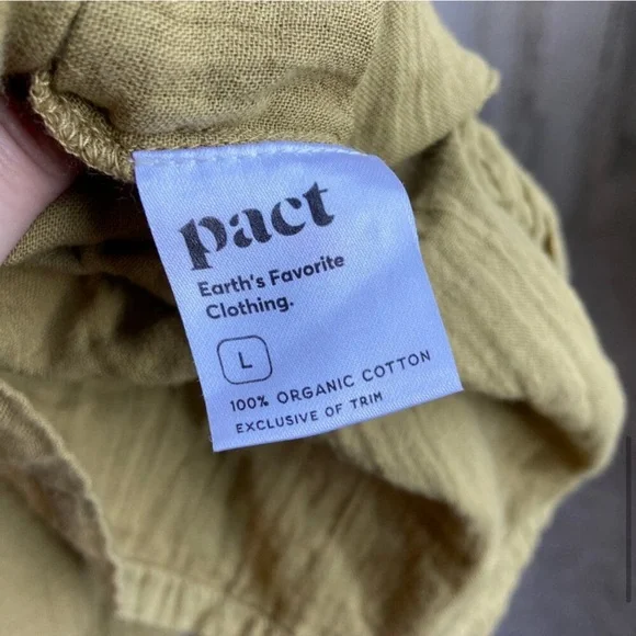 Pact Double Gauze Coastal Cutout Dress - Picture 4 of 5